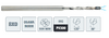 Сверло по металлу 358SUH  ø1.1х50/10.5 мм, S-3 мм, PV300 8D OSAWA