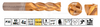 Фреза ц/х ø 8x100/40мм Z-4(R0.2) P30 TiSiCrN 60HRC S=8 H-Tools