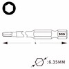 Бита шестигранная HEX 4.0х50мм S2 (5 штук) SGS