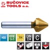 Зенковка ц/х  60° ø16 мм HSSE-Co5 TiN Z-3 DIN334C L-63 мм d-10 мм Bucovice(CzTool)