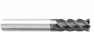 Фреза твердосплавная 5508R454GM ø10х72/22 мм, S-10 мм, ZCC - CT