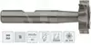 Фреза WWK ø13.5х56/3 мм, HSS-Co5, N WS OSAWA