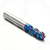 Фреза концевая ТС для закалённой стали ц/х ø 5х50/14 мм  Z-4  NaCo-blue 65HRC