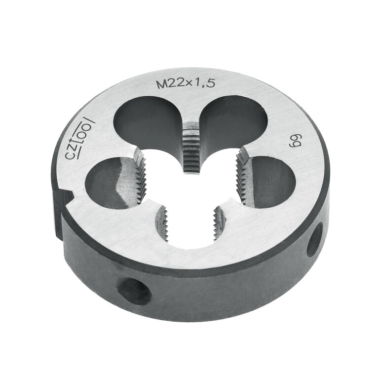 Плашка Bucovice Tools М22х1.5 115CrV3 DIN EN 22568 6g 55х16мм