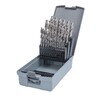 Набор сверл по металлу 1/16" - 1/2" 29 штук DIN338 HSS-G 135° (пластиковый кейс) H-Tools