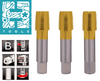 Комплект метчиков (3-шт)  1/2" -14-NPT(K)  HSSE-TiN 60° 125мм a=12 H-Tools